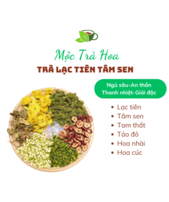 Trà lạc tiên tâm sen