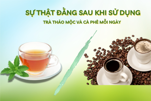 So sánh trà thảo mộc và cà phê