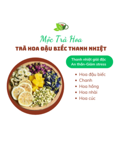 Trà hoa đậu biếc thanh nhiệt