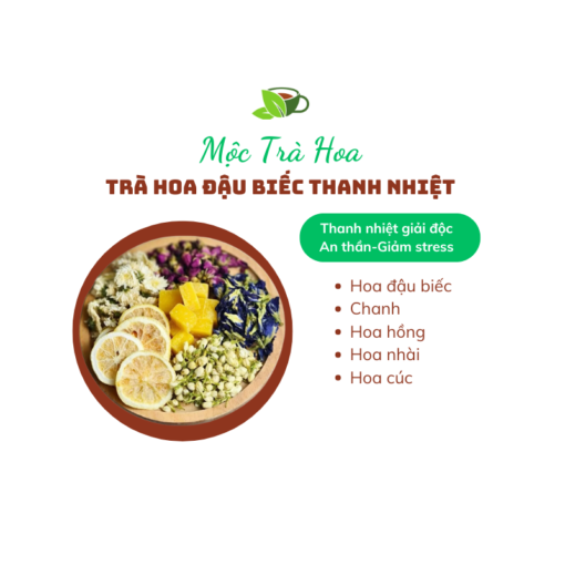 Trà hoa đậu biếc thanh nhiệt