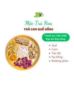 Trà cam quế hồng