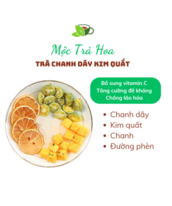 Trà chanh dây kim quất