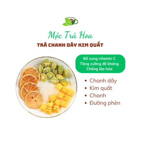 Trà chanh dây kim quất