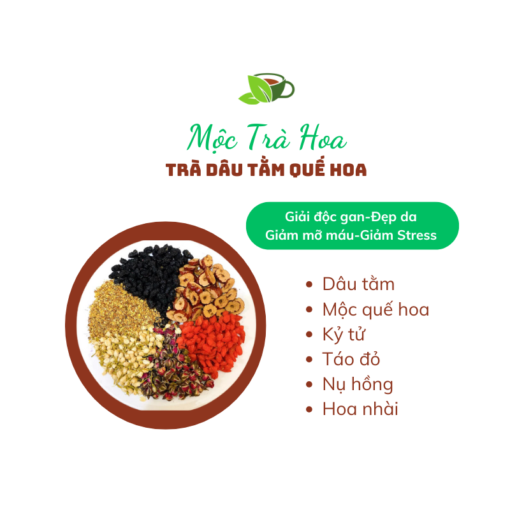 Trà dâu tằm quế hoa