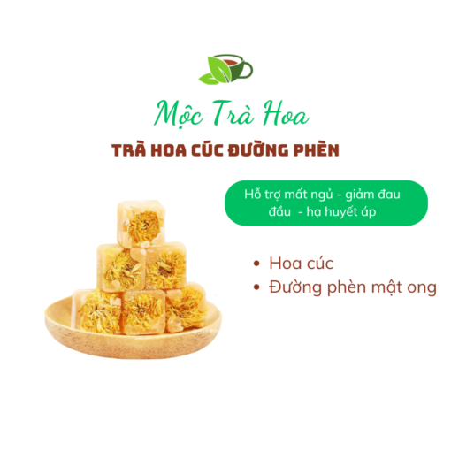 Trà hoa cúc đường phèn