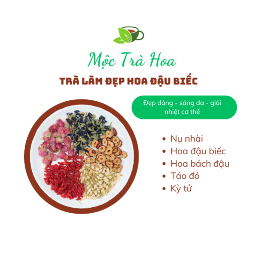 Trà làm đẹp hoa đậu biếc