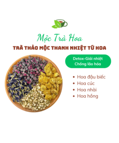 Trà thảo mộc thanh nhiệt tứ hoa